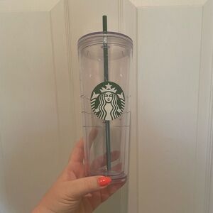 COPY - Plain clear Starbucks Tumbler